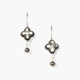 Chan Luu Clover Drop Earrings - Black Mother of Pearl