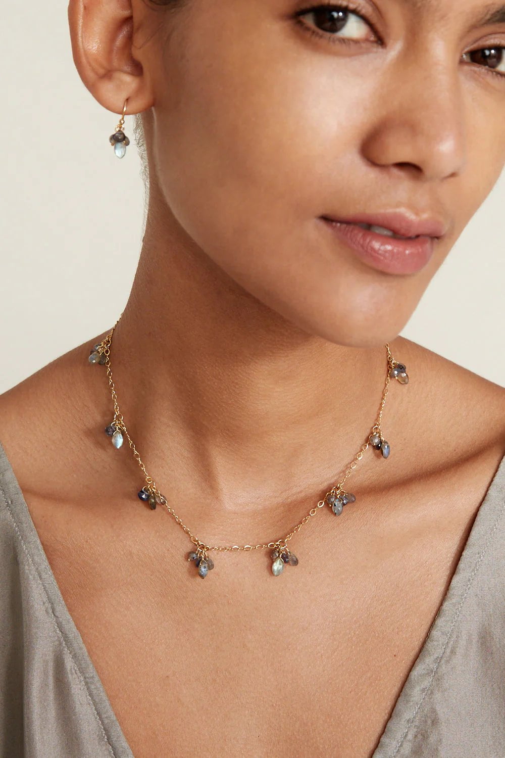 Chan Luu Hila Necklace - Labradorite Mix