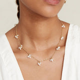 Chan Luu Hila Necklace - White Pearl Mix