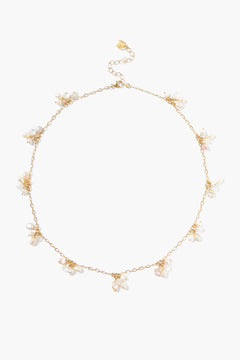 Chan Luu Hila Necklace - White Pearl Mix