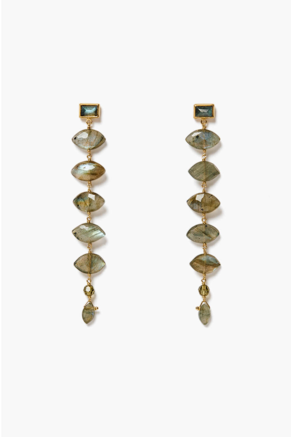 Chan Luu Izadora Earrings - Labradorite