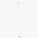 Chan Luu 14k Keshi Pearl & Sliced Champagne Diamond Necklace