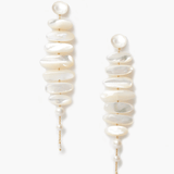 Chan Luu Mizumi Earrings - White MOP