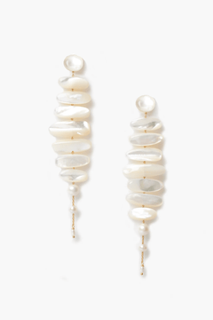 Chan Luu Mizumi Earrings - White MOP