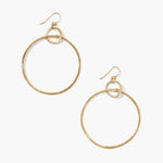 Chan Luu Rhiannon Hoop Earrings - Gold