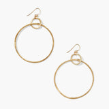 Chan Luu Rhiannon Hoop Earrings - Gold