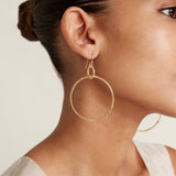 Chan Luu Rhiannon Hoop Earrings - Gold