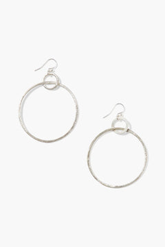 Chan Luu Rhiannon Hoop Earrings - Silver