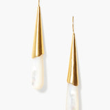 Chan Luu Tide Earrings - White Mother of Pearl