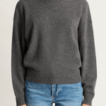 Demylee Artemis Cashmere Sweater - Dark Heather Grey