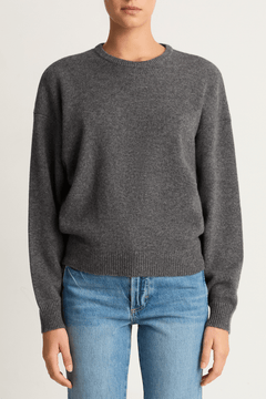 Demylee Artemis Cashmere Sweater - Dark Heather Grey