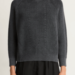 Demylee Chelsea Cotton Sweater - Black