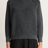 Demylee Chelsea Cotton Sweater - Black