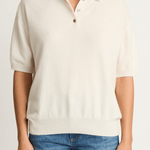 Demylee Darrin Cashmere Top - Ivory