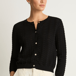 Demylee Elva Cotton Cardigan - Black