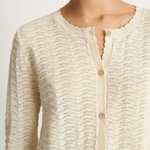 Demylee Elva Cotton Cardigan - Ivory