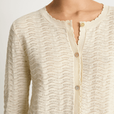 Demylee Elva Cotton Cardigan - Ivory