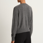 Demylee Gwen Cashmere Cardigan - Dark Heather Grey