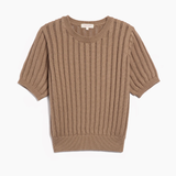 Demylee Ikuya Organic Cotton Top - Taupe