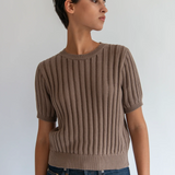 Demylee Ikuya Organic Cotton Top - Taupe