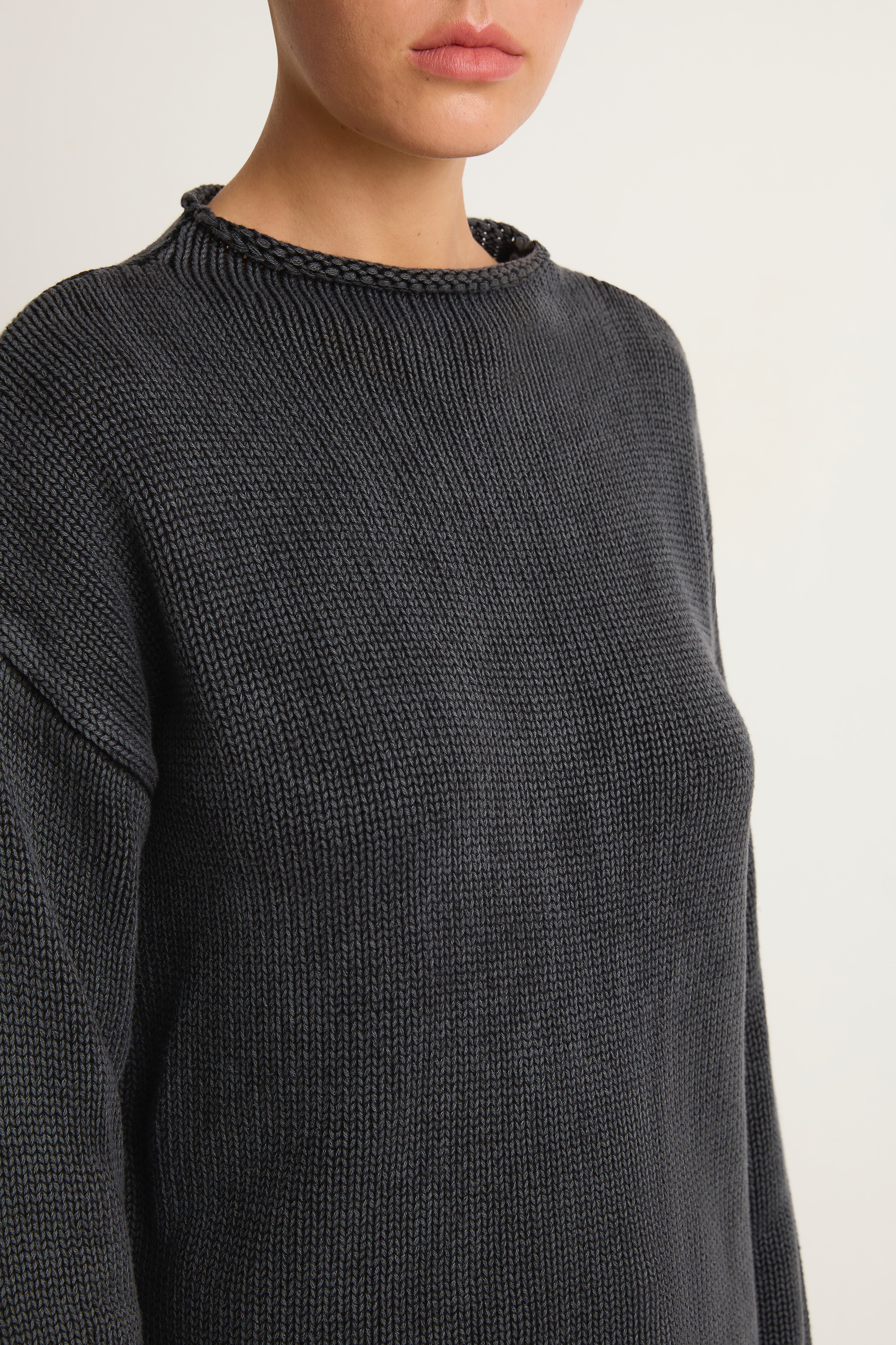 Demylee Lamis Cotton Sweater - Black