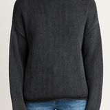 Demylee Lamis Cotton Sweater - Black