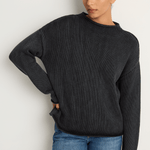 Demylee Lamis Cotton Sweater - Black