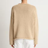 Demylee Lamis Cotton Sweater - Sandstone