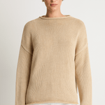 Demylee Lamis Cotton Sweater - Sandstone