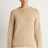 Demylee Lamis Cotton Sweater - Sandstone