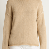 Demylee Lamis Cotton Sweater - Sandstone