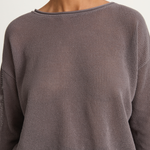 Demylee Marabel Cotton Sweater - Graphite