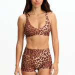 Benoa Body 2.5" Booty Shorts - Sahara