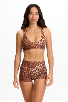 Benoa Body 2.5" Booty Shorts - Sahara