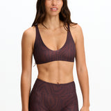 Benoa Body 2.5" Booty Shorts - Chocolate Zebra