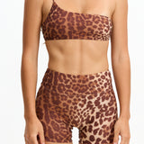 Benoa Body 4" Biker Shorts - Sahara