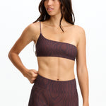 Benoa Body 4" Biker Shorts - Chocolate Zebra