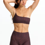 Benoa Body 4" Biker Shorts - Chocolate Zebra