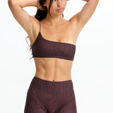Benoa Body 4" Biker Shorts - Chocolate Zebra