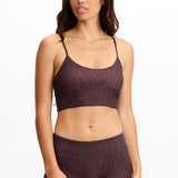 Benoa Body Active Tank - Chocolate Zebra