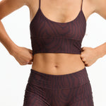 Benoa Body Active Tank - Chocolate Zebra