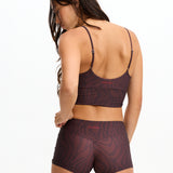 Benoa Body Active Tank - Chocolate Zebra