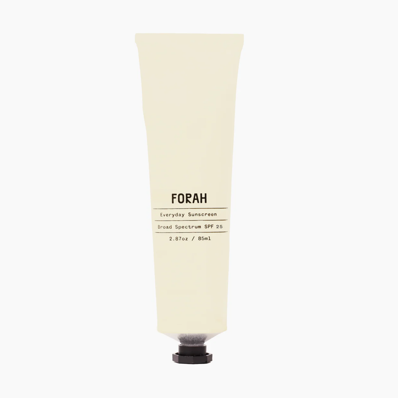 Tube of FORAH Everyday Sunscreen on a white background