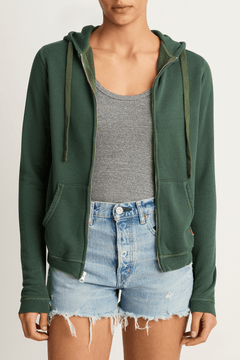 FREECITY Superfluff Lux Zip Hoodie - Bush