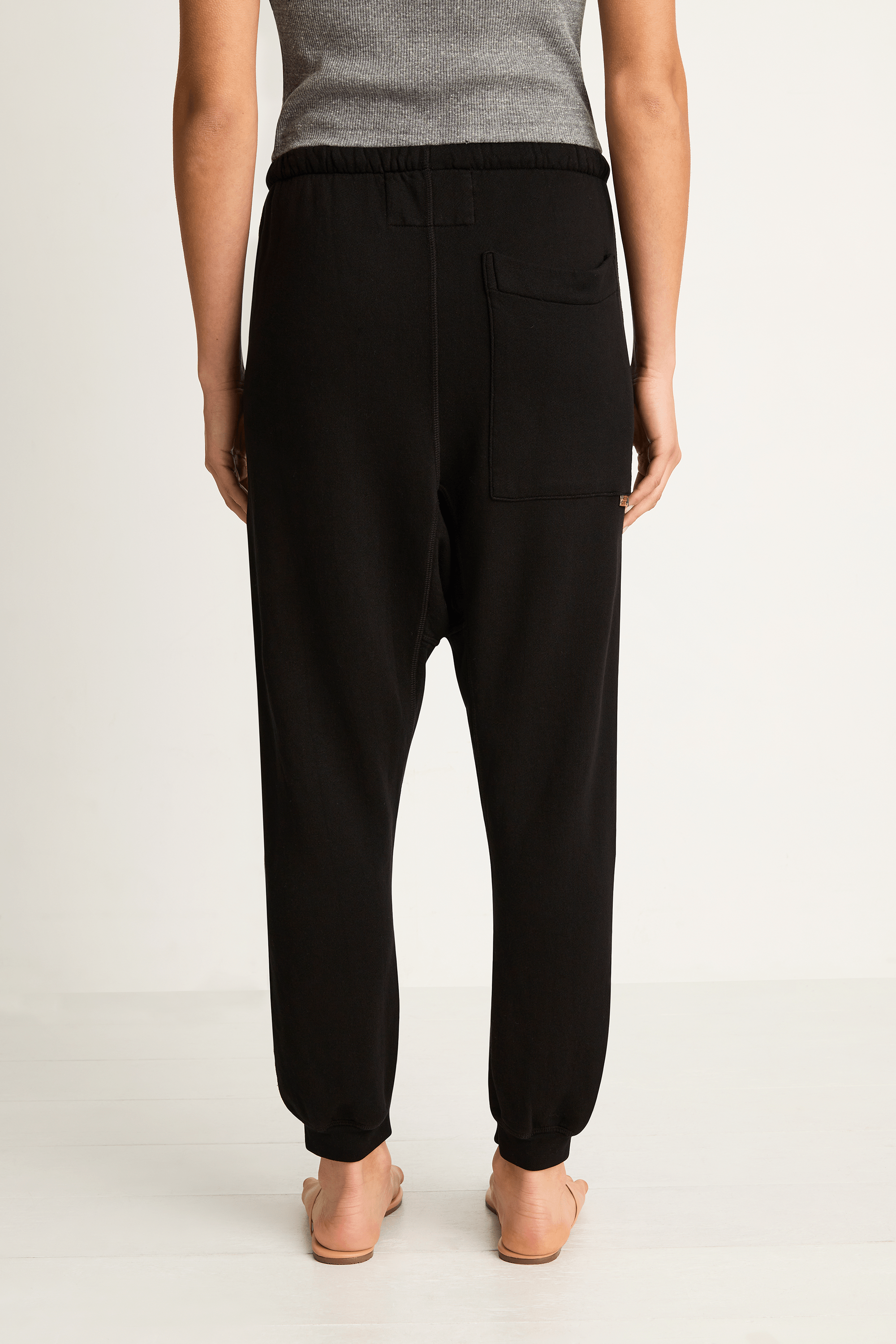 FREECITY Superfluff Pocket Lux Sweatpant - Superblack Blue