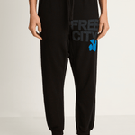 FREECITY Superfluff Pocket Lux Sweatpant - Superblack Blue