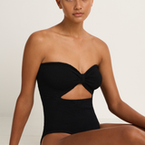 Hunza G Alana One Piece - Black