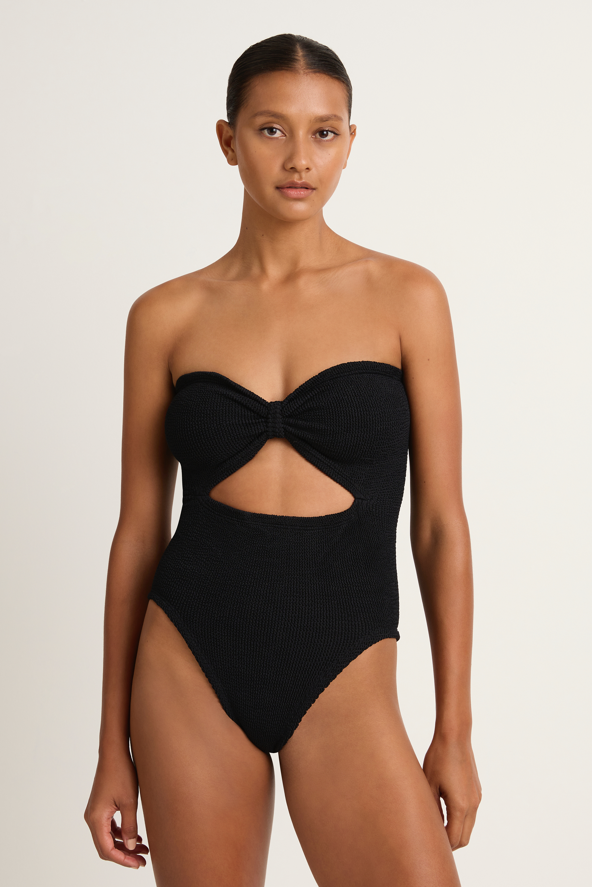 Hunza G Alana One Piece - Black