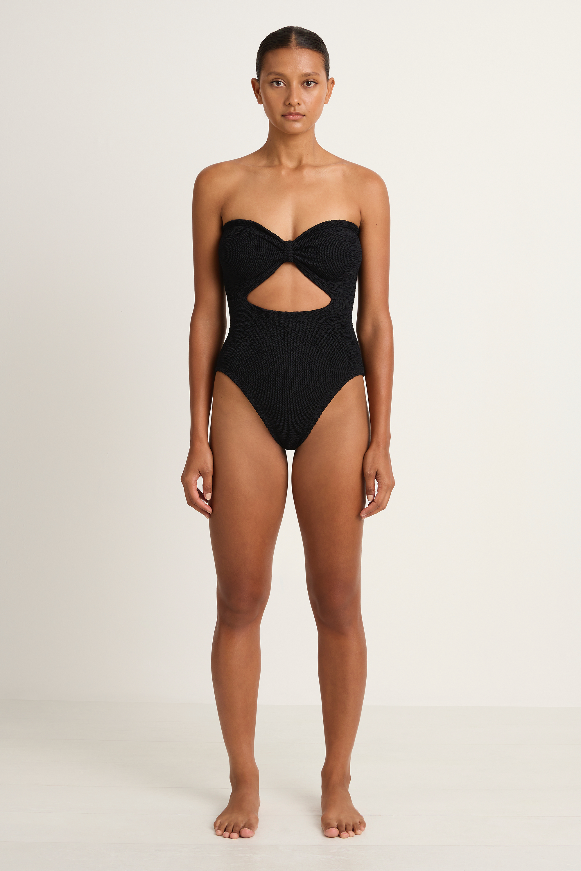 Hunza G Alana One Piece - Black