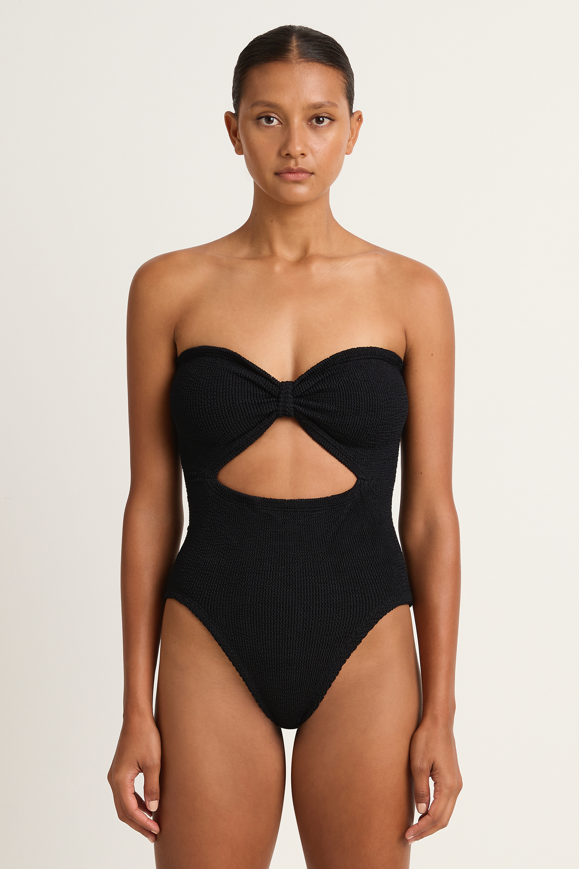 Hunza G Alana One Piece - Black